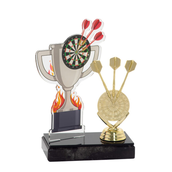 Darts kupa akril díj figurával - Image 3