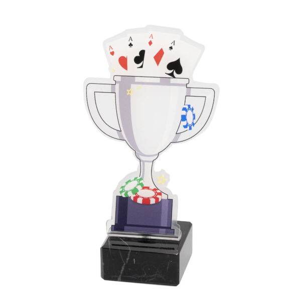 Poker kupa akril díj - Image 3
